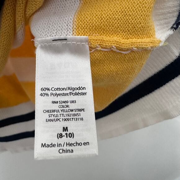 Time and Tru "Cheerful" Logo Cotton Sweater Medium - Picture 7 of 7